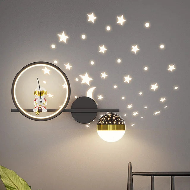 STELLINA – Moderne kinderlamp met sterrenlicht