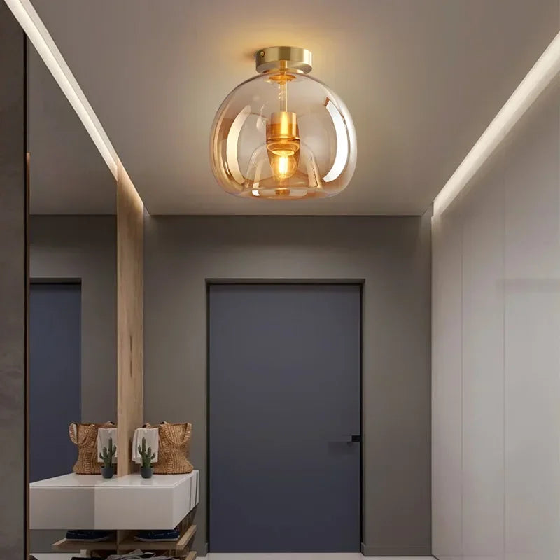 PURELICHT – Minimalistische glazen plafondlamp