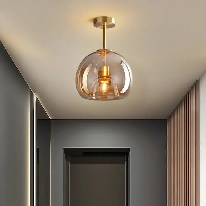 PURELICHT – Minimalistische glazen plafondlamp
