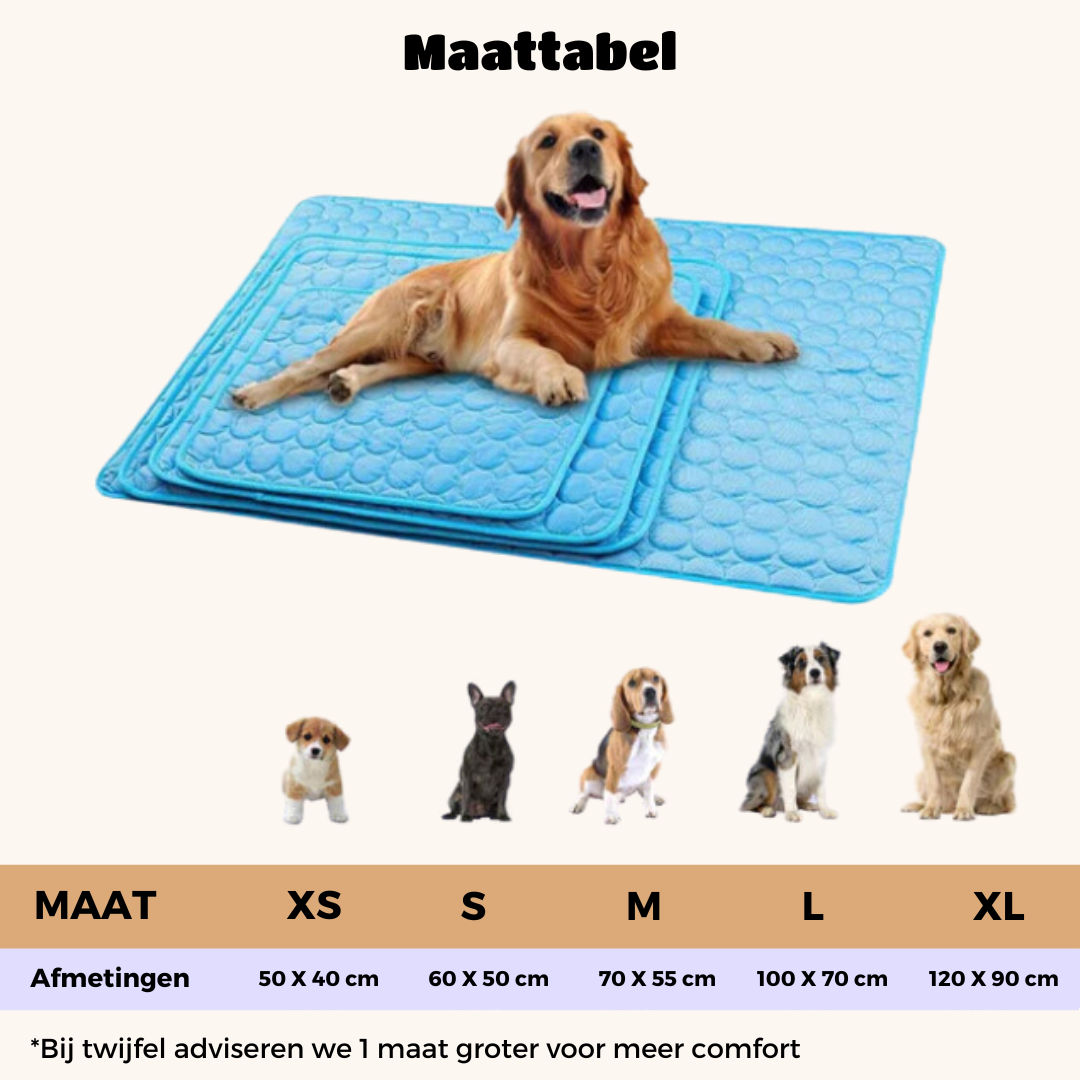 ChillMat – Verkoelende Hondenmat voor Optimaal Comfort