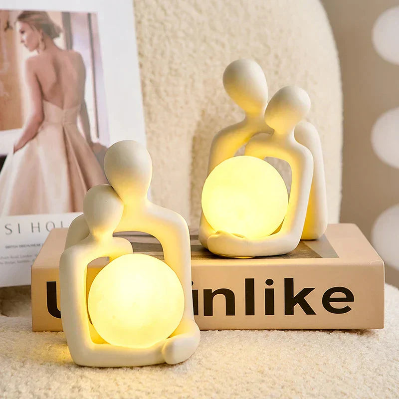 Keramisch Sfeerlicht voor een Warme Ambiance – LunaGlow