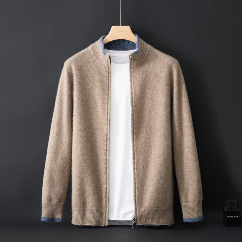 RIKU – Heren vest met ritssluiting en sportieve uitstraling - Glamorix