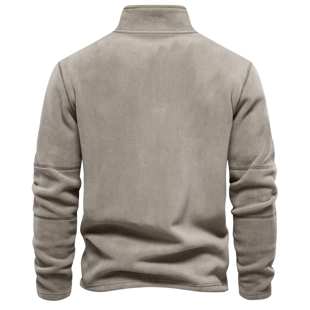 OLIVER - Heren half-zip fleece trui voor warmte en comfort