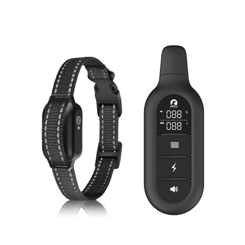 Waterdichte honden trainingshalsband met afstandsbediening en 1000m bereik – CANITRA SmartTrain - Glamorix