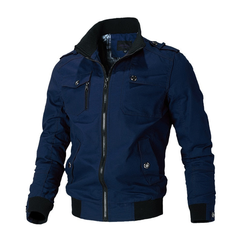 Ely - Bomberjack met zakken en ritssluiting voor heren - Glamorix