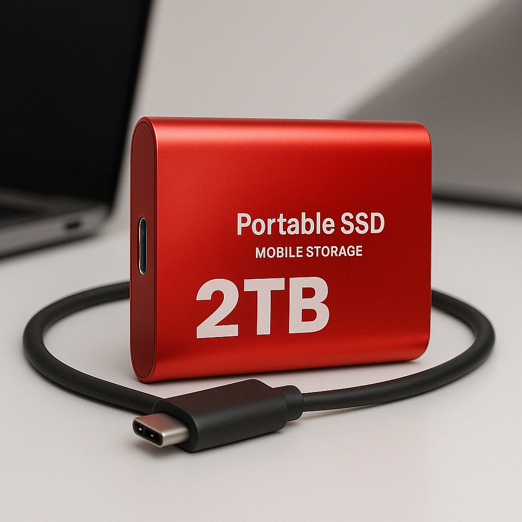 Draagbare SSD-schijf met hoge overdrachtssnelheid – NEXUS SSD - Glamorix