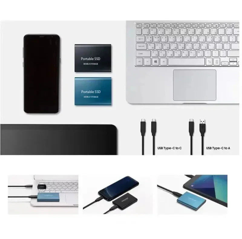 Draagbare SSD-schijf met hoge overdrachtssnelheid – NEXUS SSD - Glamorix