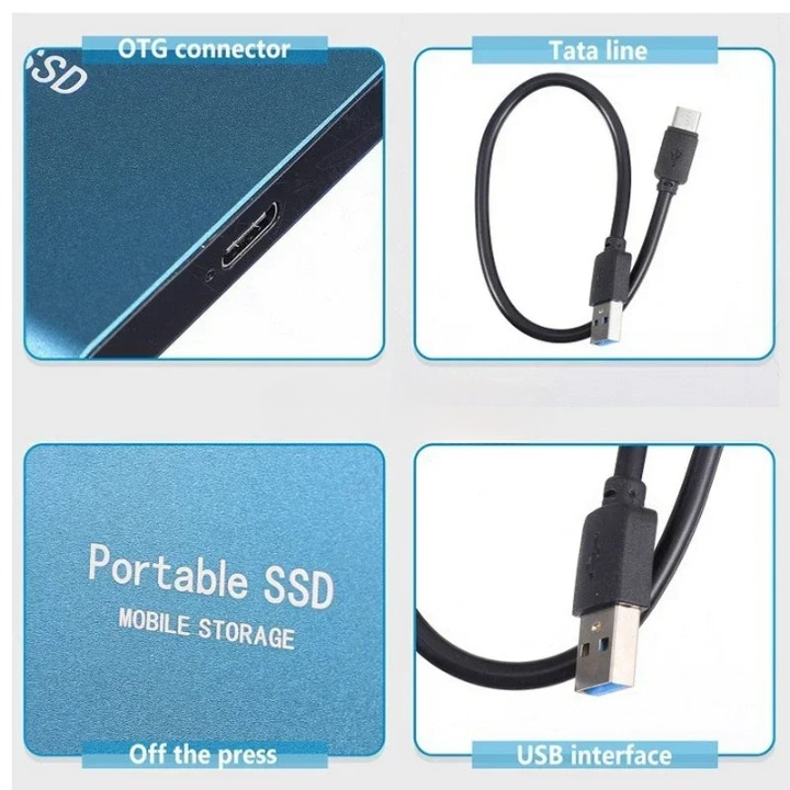 Draagbare SSD-schijf met hoge overdrachtssnelheid – NEXUS SSD - Glamorix