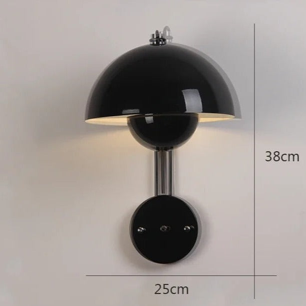 MUSHI - Sfeervolle wandlamp met paddenstoelontwerp