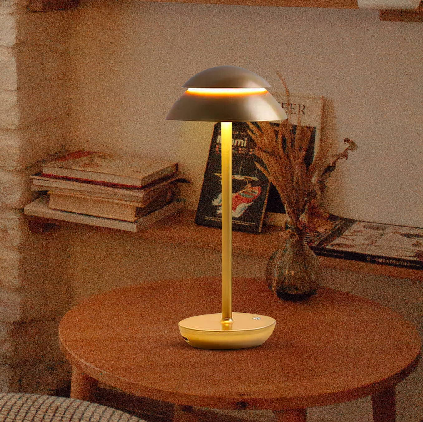 NOVA GLOW - Minimalistische draadloze LED tafellamp