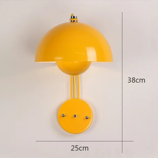 MUSHI - Sfeervolle wandlamp met paddenstoelontwerp
