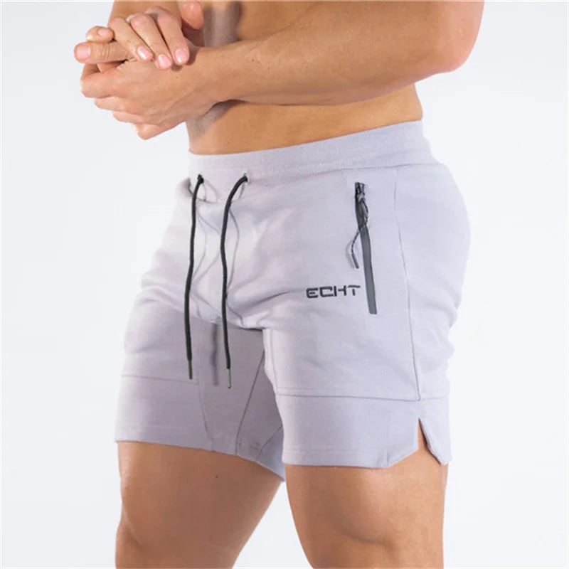 Heren sportshort met ritszakken en verstelbaar trekkoord – NERO MOTIONSHORT - Glamorix