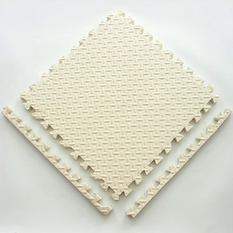 Zachte baby speelmat van foam met puzzelstukken – NUBI PLAYPAD - Glamorix