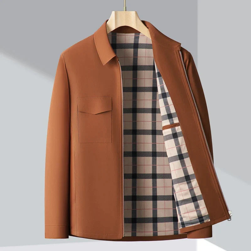 DYLAN - Casual herenjack met ritssluiting en tijdloze stijl