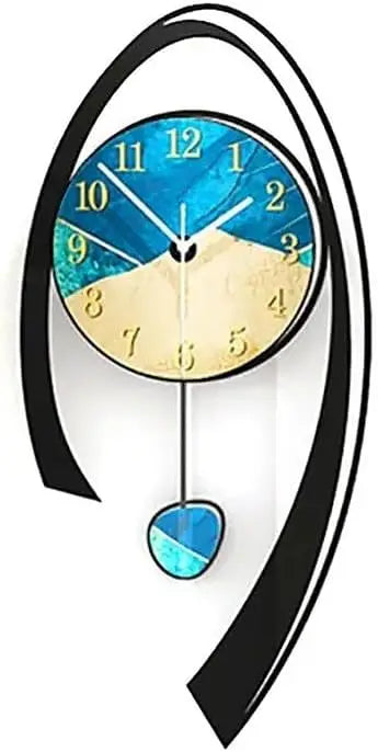 GOLDENSHAPE - Grote 3D-wandklok met geometrisch design