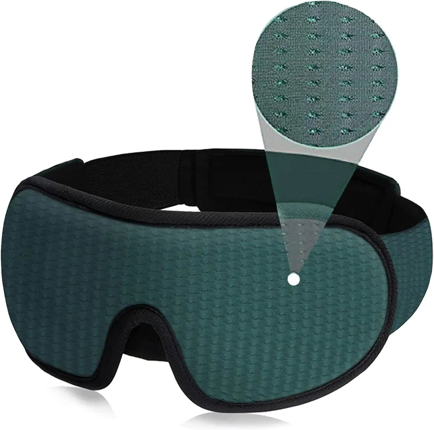 Zachte slaapmasker van ademende stof voor diepe rust – DREAMBLOCK SOFT - Glamorix