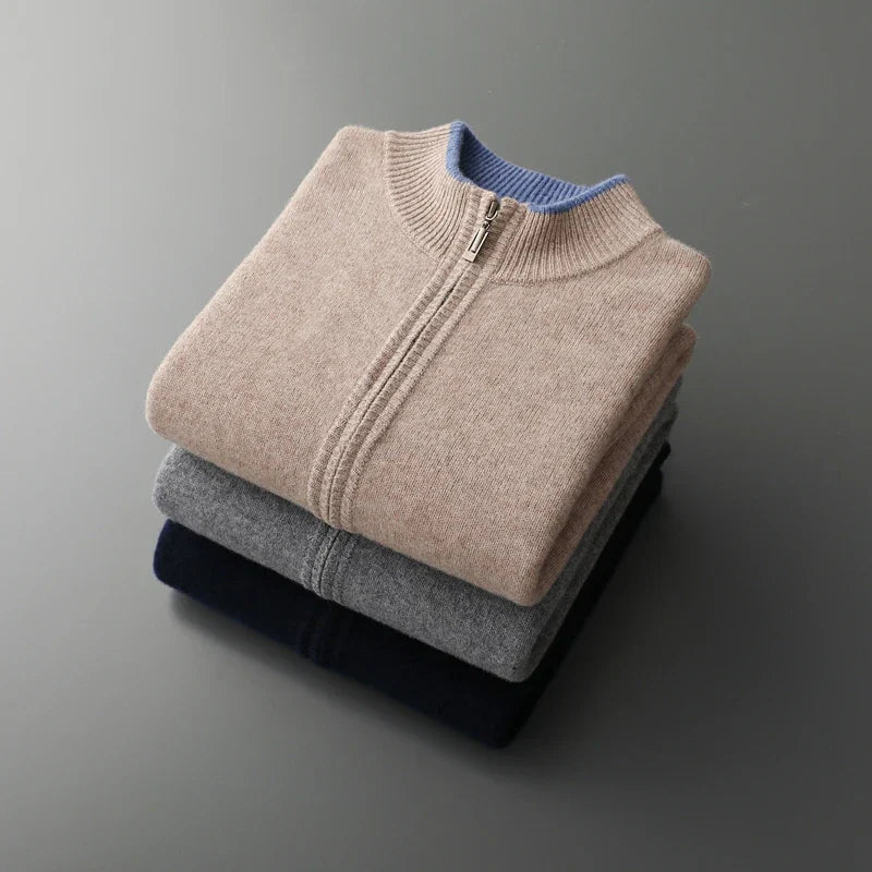 RIKU – Heren vest met ritssluiting en sportieve uitstraling - Glamorix