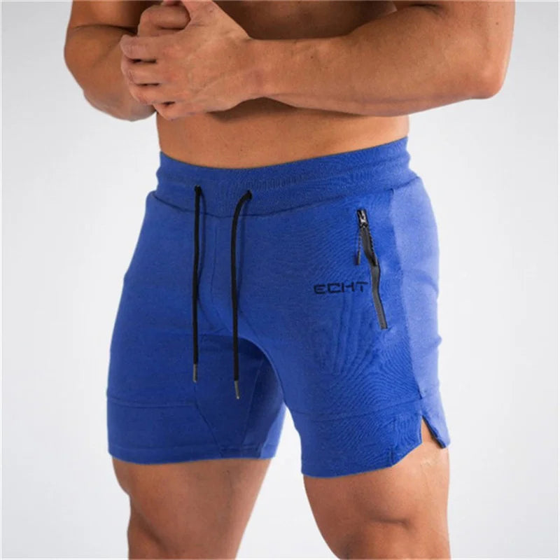 Heren sportshort met ritszakken en verstelbaar trekkoord – NERO MOTIONSHORT - Glamorix