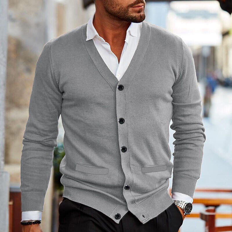 LEO – Vest met knoopsluiting voor heren