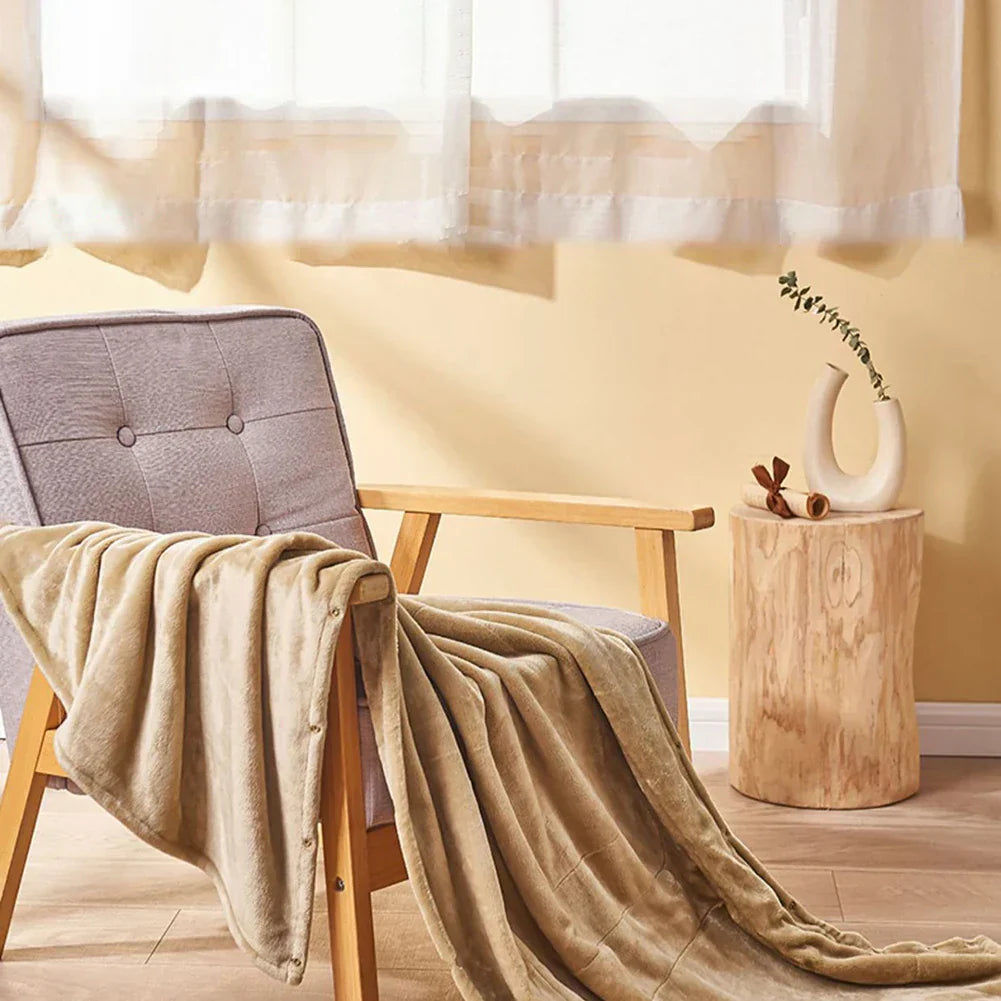 COZYHEAT - Zachte verwarmde deken met instelbare temperatuurinstellingen