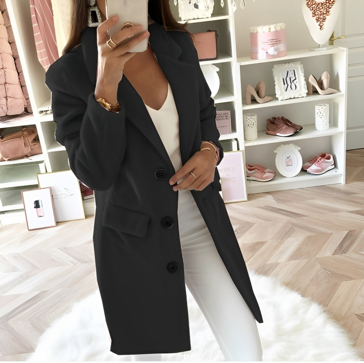 AMARA - Elegante herfst- en winterjas voor dames