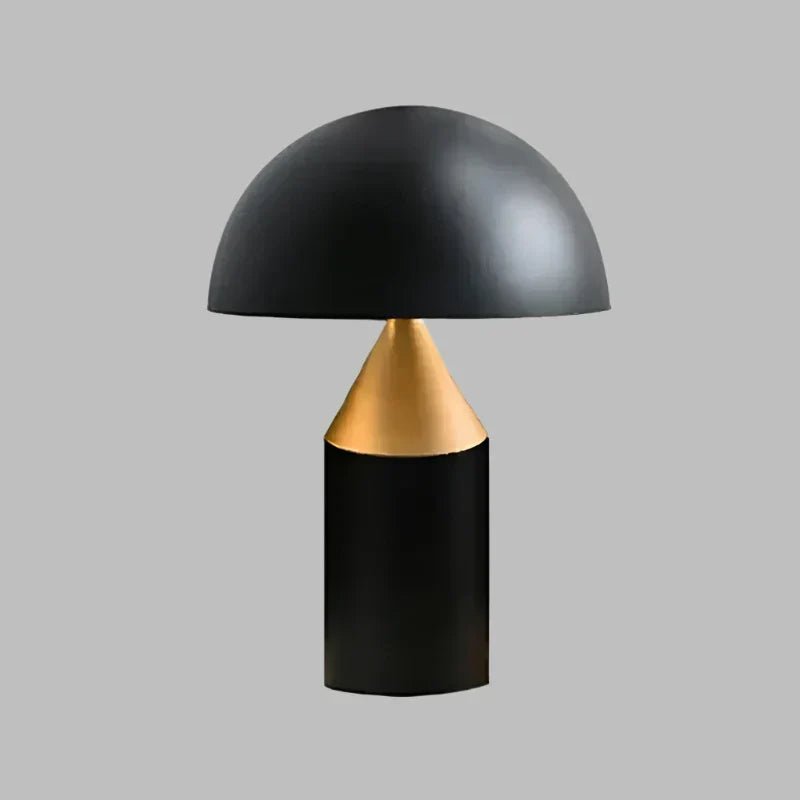 GOLDENMUSH - Minimalistische tafellamp met gouden afwerking