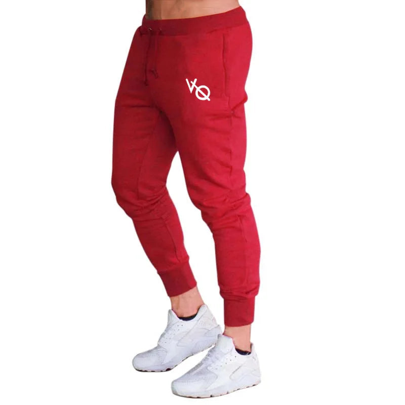 Slim fit heren jogger met enkelboorden en sportieve look – AXEL MOTION - Glamorix