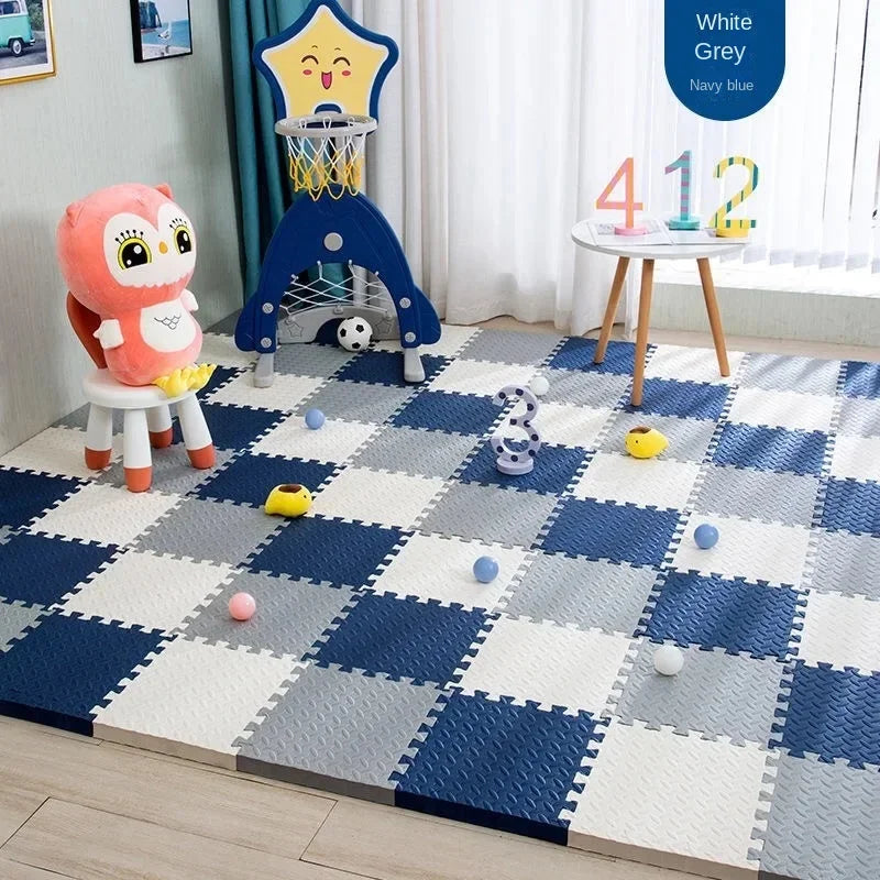 Zachte baby speelmat van foam met puzzelstukken – NUBI PLAYPAD - Glamorix