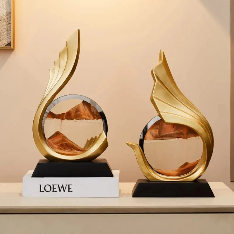 GOLDEN WAVE – Luxe zandloper met gouden details
