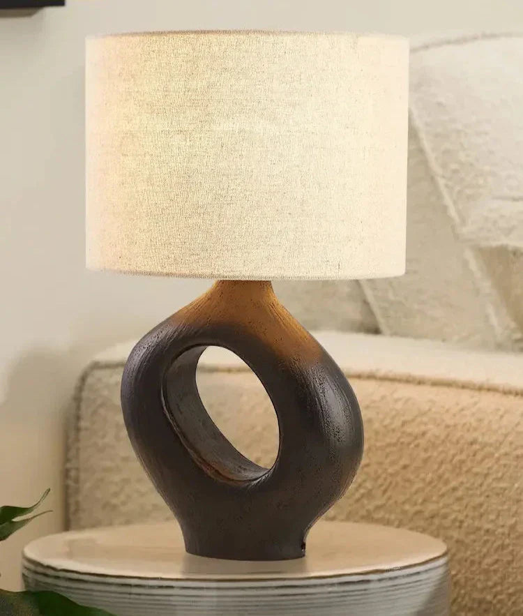 NATURALGLOW - Wabi-Sabi tafellamp met natuurlijke charme