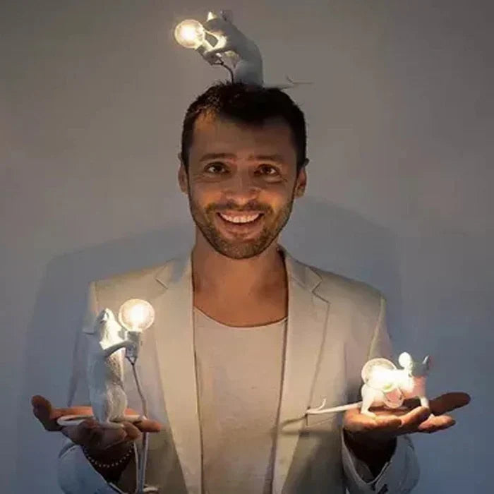 MouseLuxe – Originele LED Muizen Tafellamp