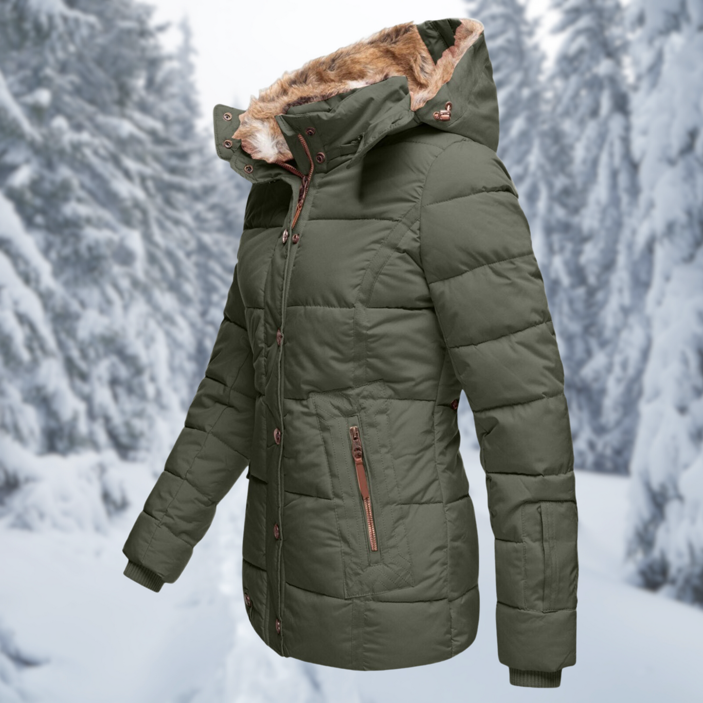 CAMILLE - Elegante winterjas voor dames