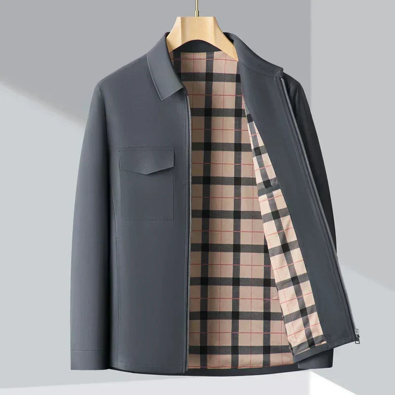 DYLAN - Casual herenjack met ritssluiting en tijdloze stijl