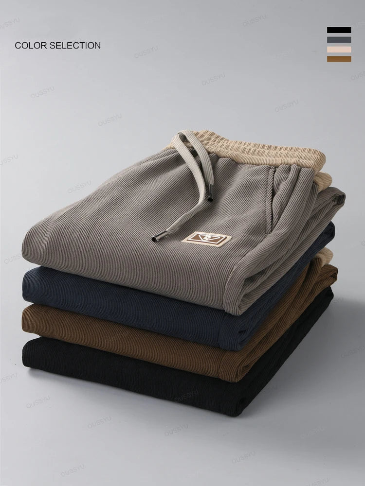 RYDER - Comfortabele corduroy joggers voor heren