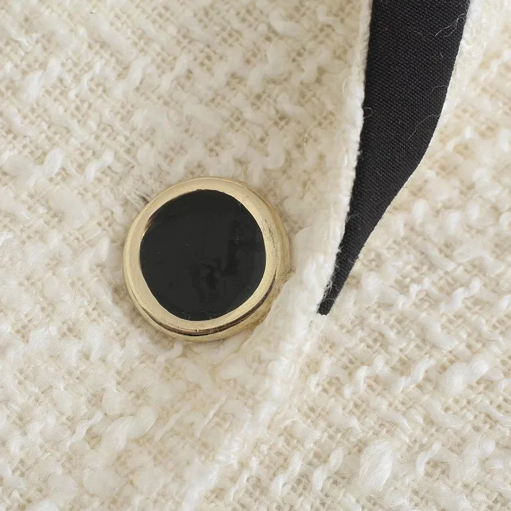 VIVIAN - Chique damesblazer met dubbele rij knopen