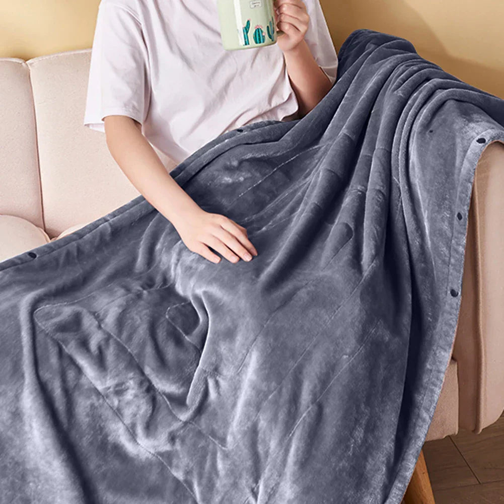 COZYHEAT - Zachte verwarmde deken met instelbare temperatuurinstellingen