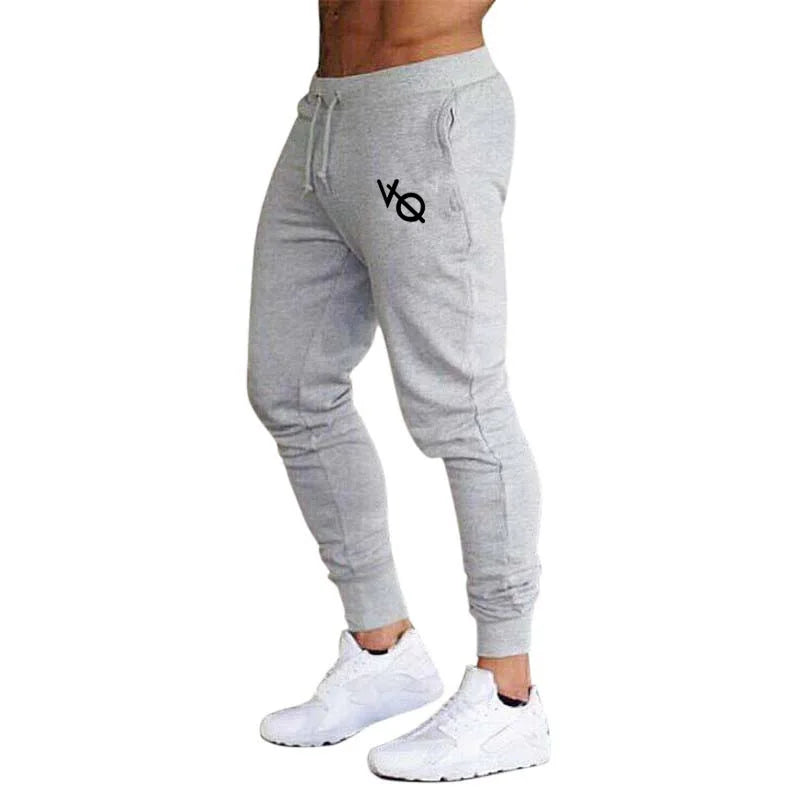 Slim fit heren jogger met enkelboorden en sportieve look – AXEL MOTION - Glamorix