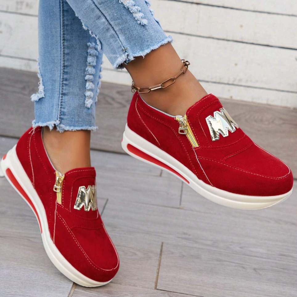 Moderne dames platform sneakers met ultiem comfort – NOVALUX - Glamorix