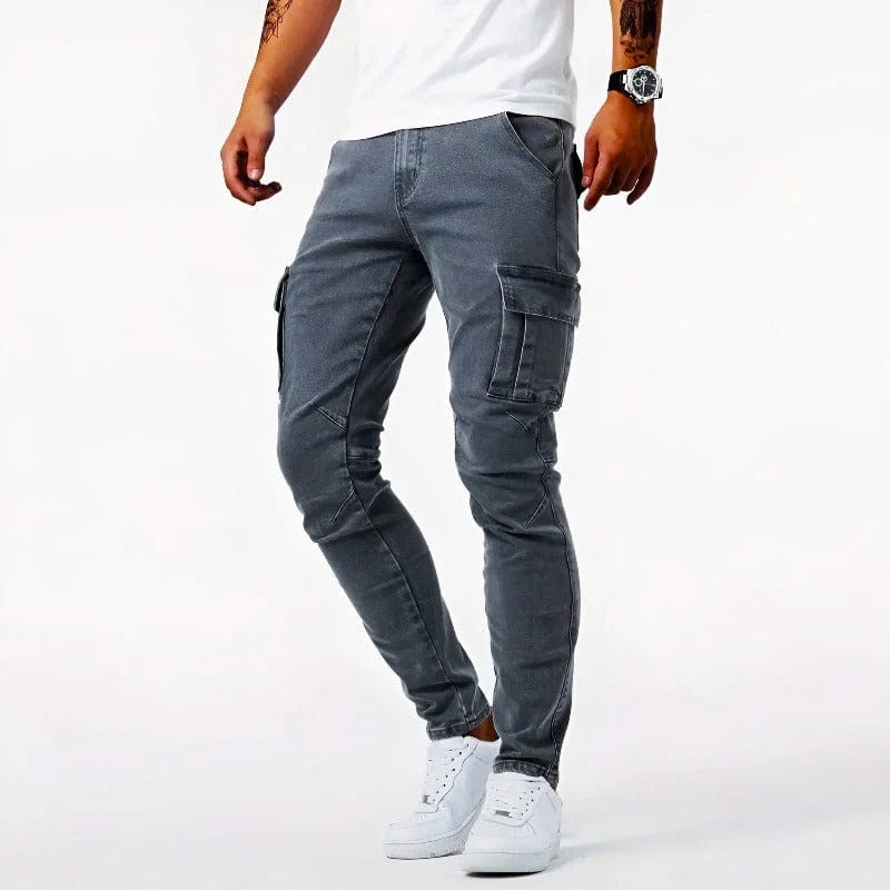 RYKER - Tapered fit cargobroek voor heren