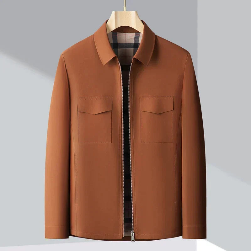 DYLAN - Casual herenjack met ritssluiting en tijdloze stijl
