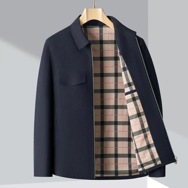 DYLAN - Casual herenjack met ritssluiting en tijdloze stijl