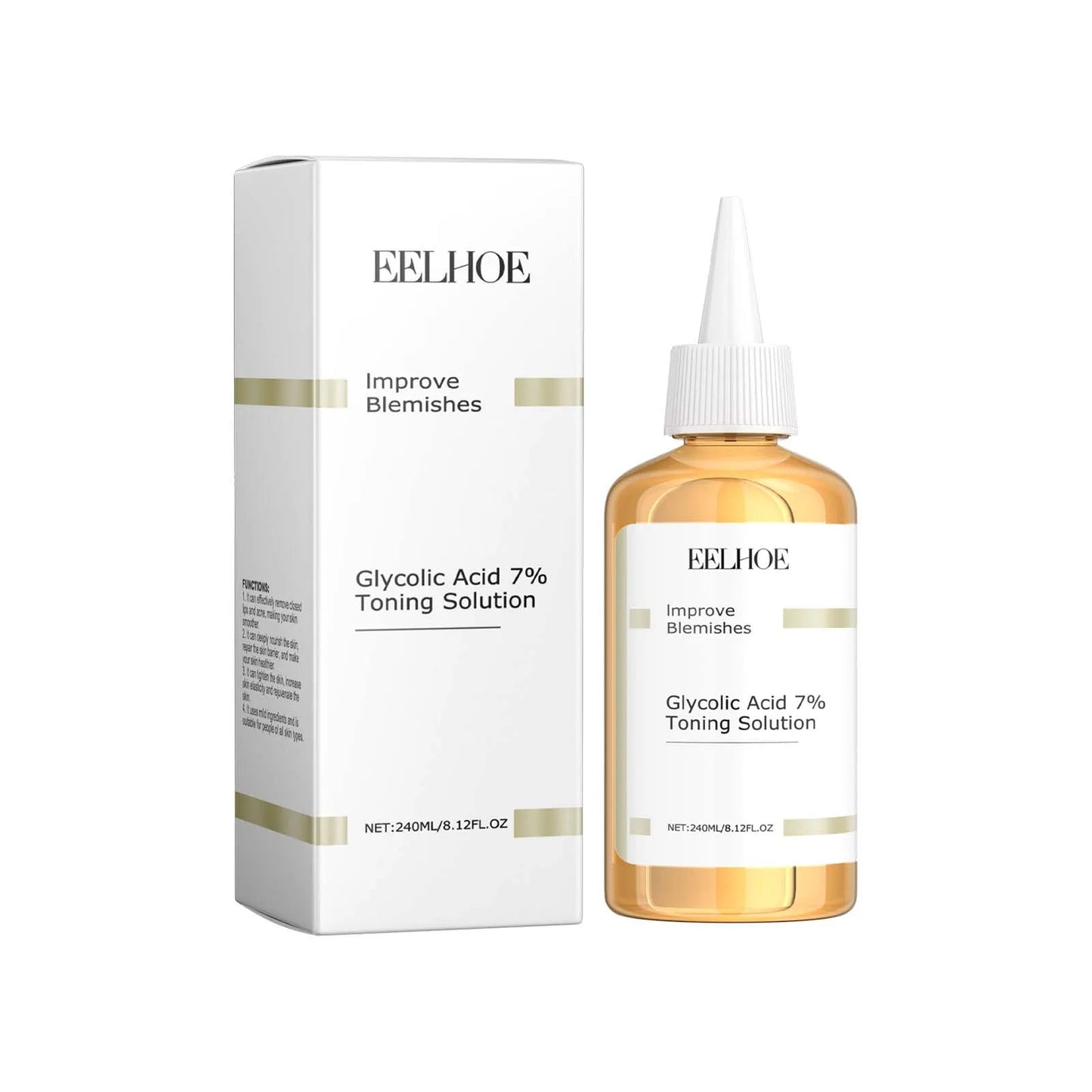 Glycolic gezichtslotion voor poriën en talgcontrole – CLEARGLOW BALANCE - Glamorix
