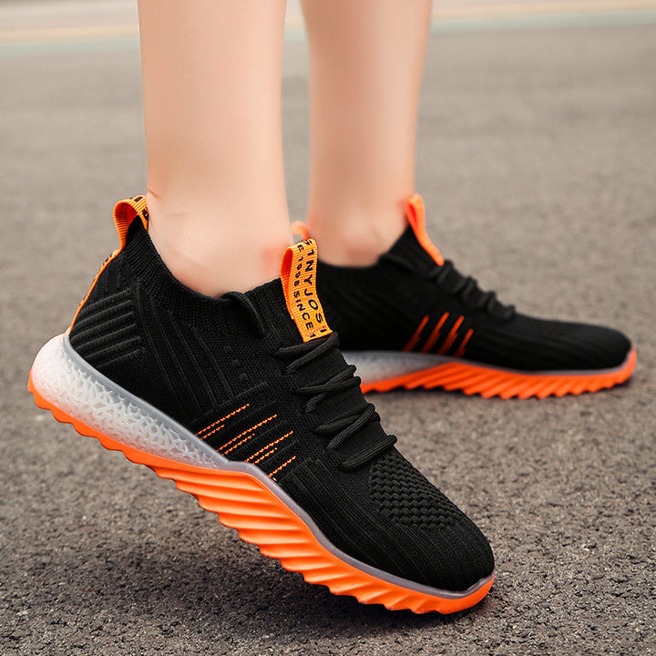 Trendy dames sneaker met kleurrijk design en orthopedisch comfort – ColorivaJoy - Glamorix