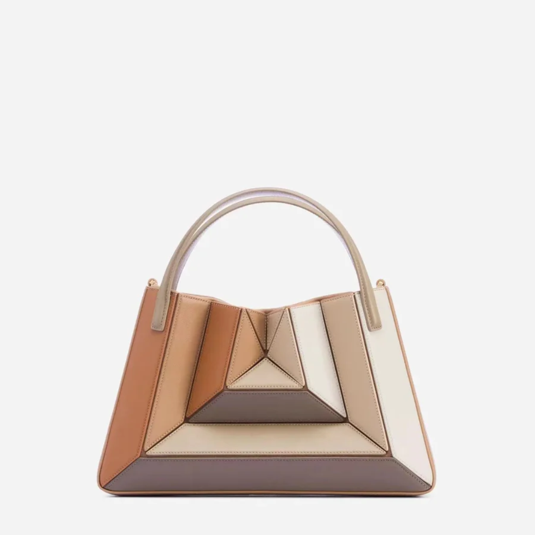 GeoChic – Moderne Handtas met Geometrisch Design