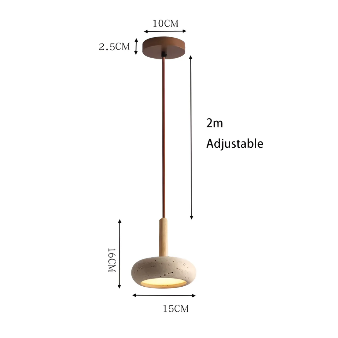 ZenGlow - LED Retro Japanse Plafondlamp