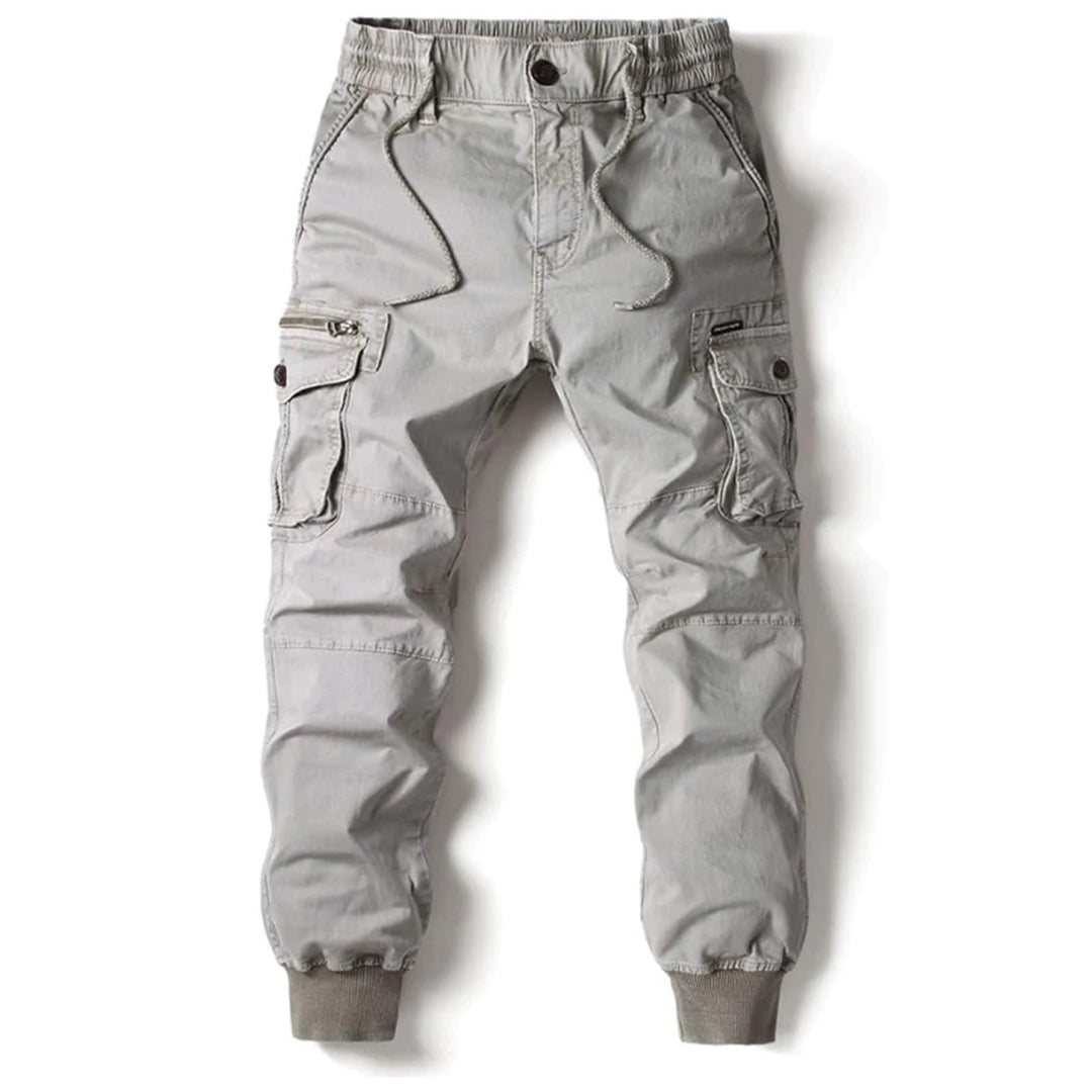 Omad - Lange cargo broek met zakken voor mannen - Glamorix