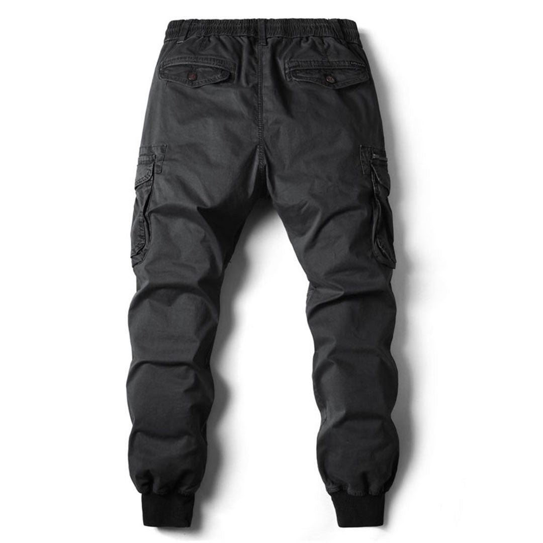 Omad - Lange cargo broek met zakken voor mannen - Glamorix