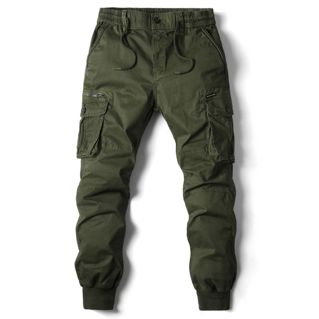 Omad - Lange cargo broek met zakken voor mannen - Glamorix
