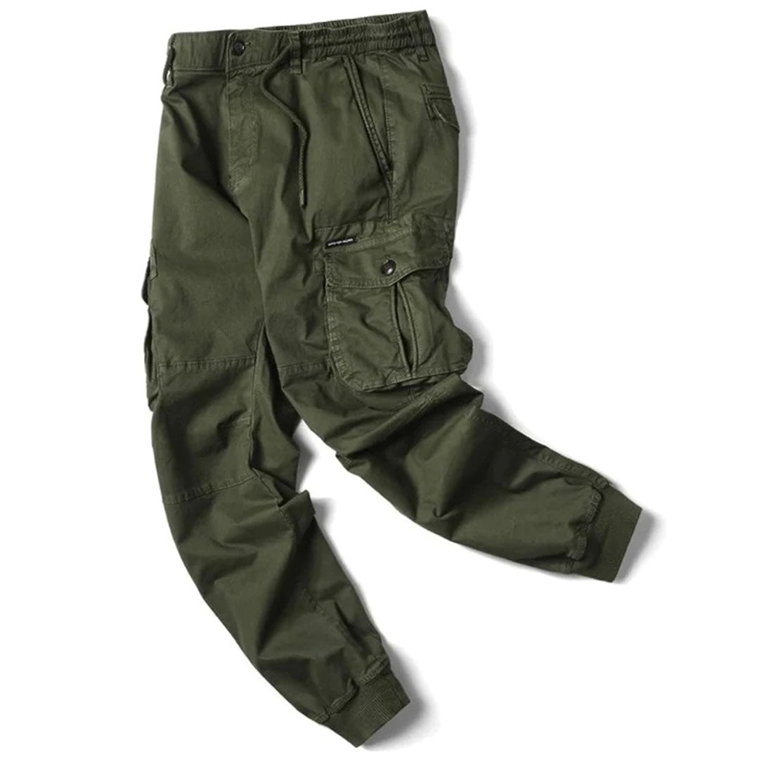 Omad - Lange cargo broek met zakken voor mannen - Glamorix