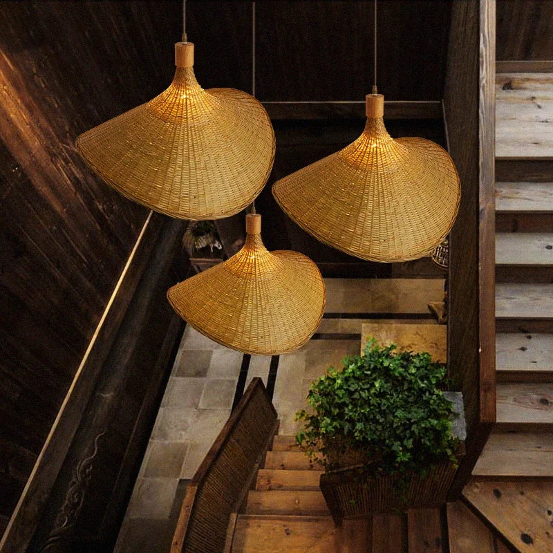 ECOLoom – Bamboe Gevlochten Hanglamp